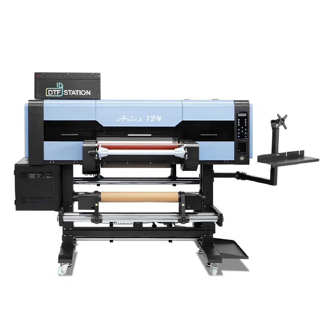 $645/Month New DTF STATION Aries 124 60CM 24" Inch Commercial UV DTF Direct To Film Printer And Supplies 2-in-1 Printing & Laminating