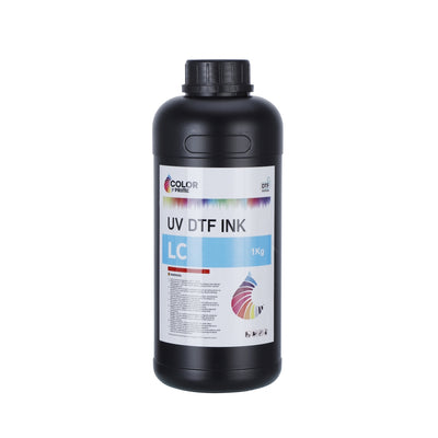 Brand New Color Prime UV DTF Ink - Specialty Colors for Aries 124 - Light Cyan (1kg)