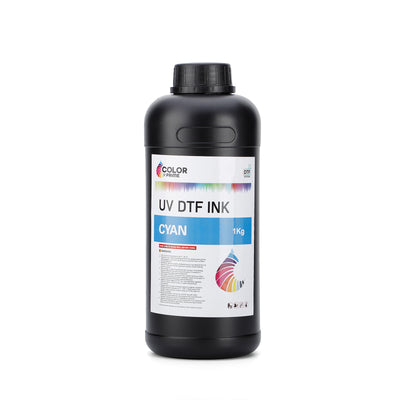 Brand New Color Prime UV DTF Ink & Varnish - Cyan (1kg)