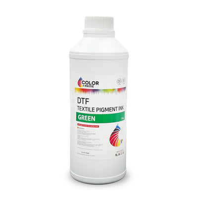 Brand New Color Prime DTF Ink - RGBO 1kg for Prestige XL2 Pro/XL3 - Green (1kg)