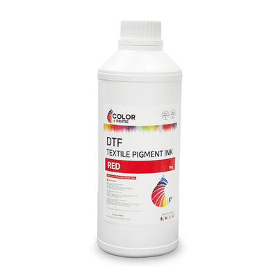 Brand New Color Prime DTF Ink - RGBO 1kg for Prestige XL2 Pro/XL3 - Red (1kg)
