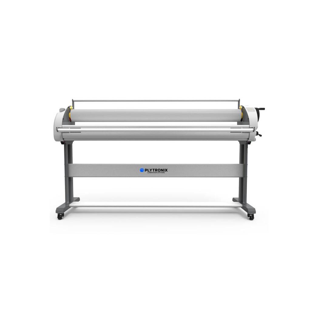 Plytronix Cold Semi-Automatic Laminator ME1600 with Air Compressor and Air Cylinder Roller