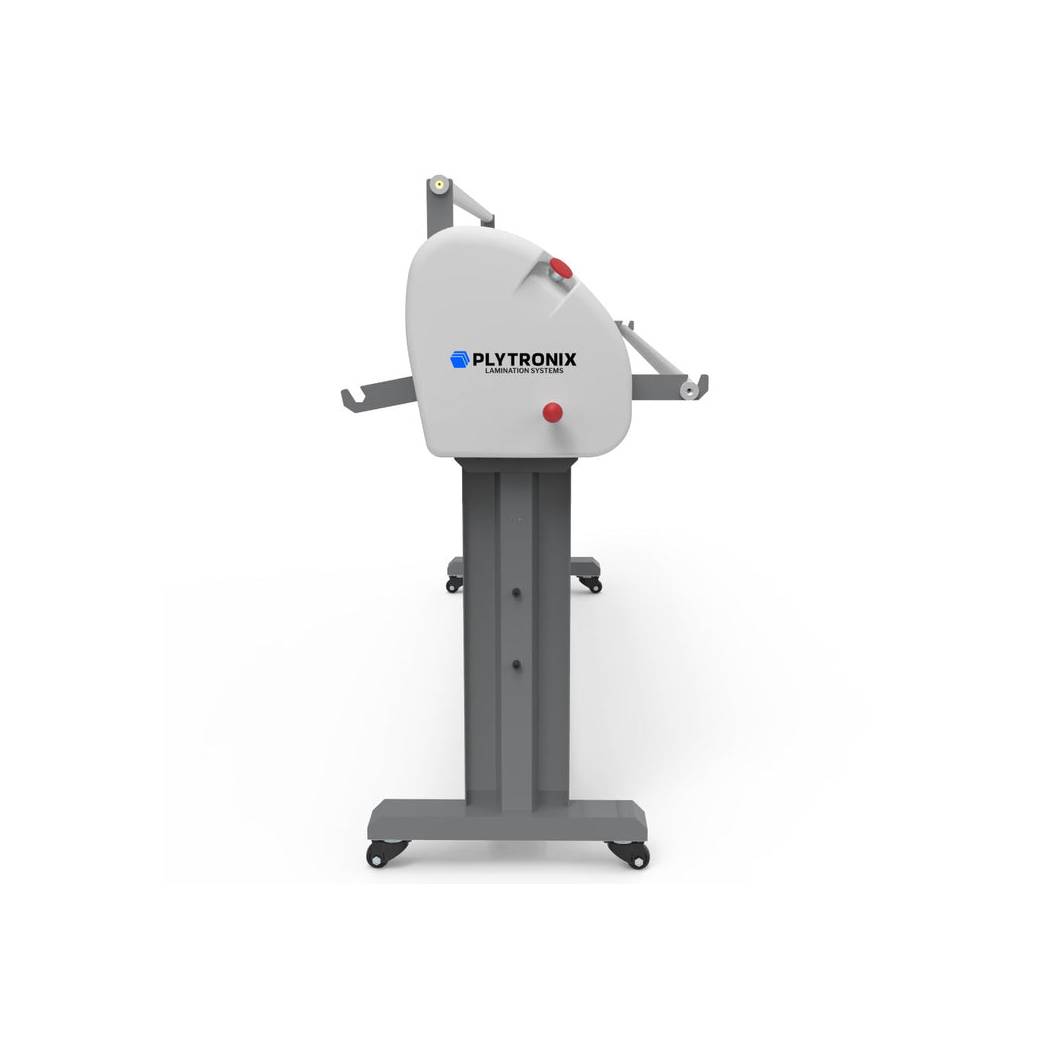 Plytronix Cold Semi-Automatic Laminator ME1600 with Air Compressor and Air Cylinder Roller