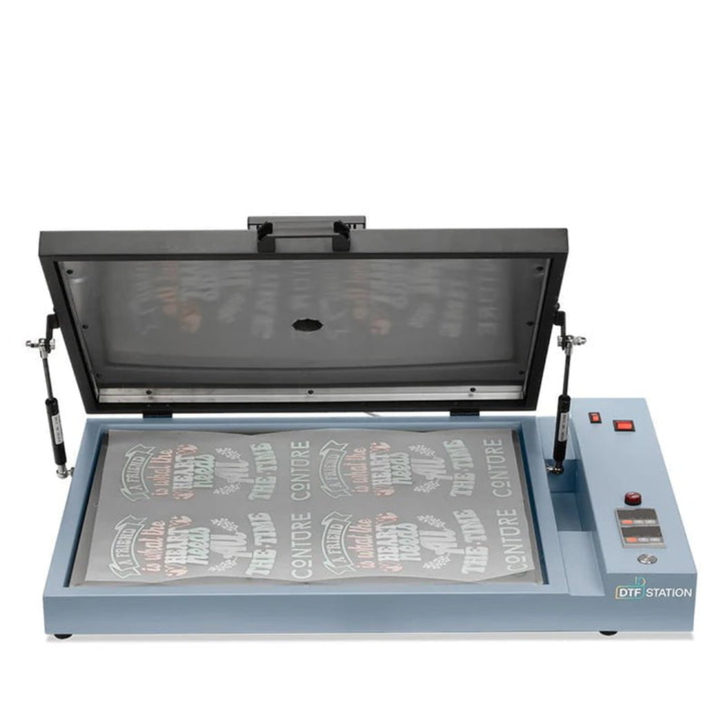 Absolute Toner ADVANCED BUNDLE + SUPPLIES + Phoenix Air - New Prestige Roll DTF Printer, Miro 13 DTF Powder Shaker/Oven/Air Purifier + Phoenix Air 16x20 DTF printer