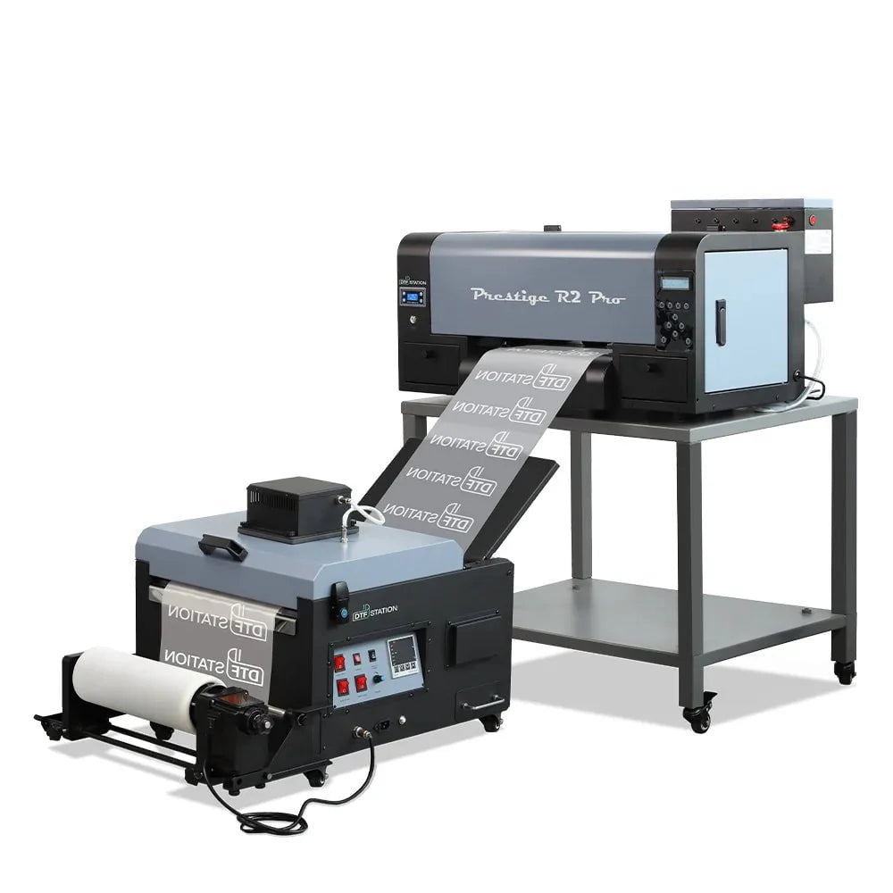 Absolute Toner $248.33/Month Prestige R2 PRO DTF Printer 110V 13" Media Roll or A3 (Dual Epson i1600 Print Heads) With Digirip Software And Miro 13 DTF Powder Shaker With Oven Purifier DTF printer