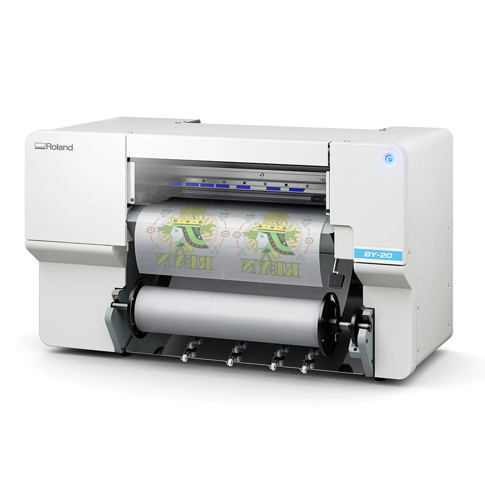 Roland Versa STUDIO BY-20 Desktop DTF (Direct-to-Film) Printer With BY-20’s Integrated Contour-Cutting Functionality
