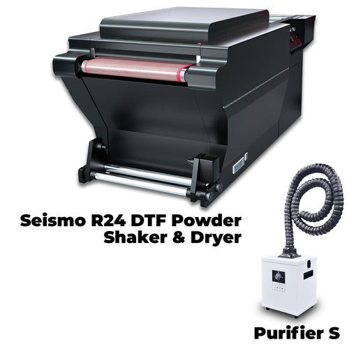 Brand New DTF Station Seismo R24 DTF Powder Shaker and Dryer with Purifier S