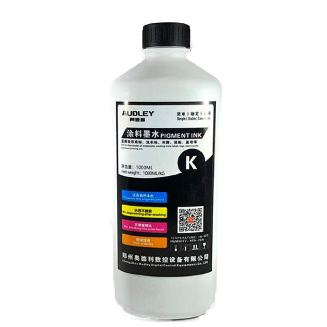 Audley 1 Liter Direct To Film (DTF) Ink Black Color