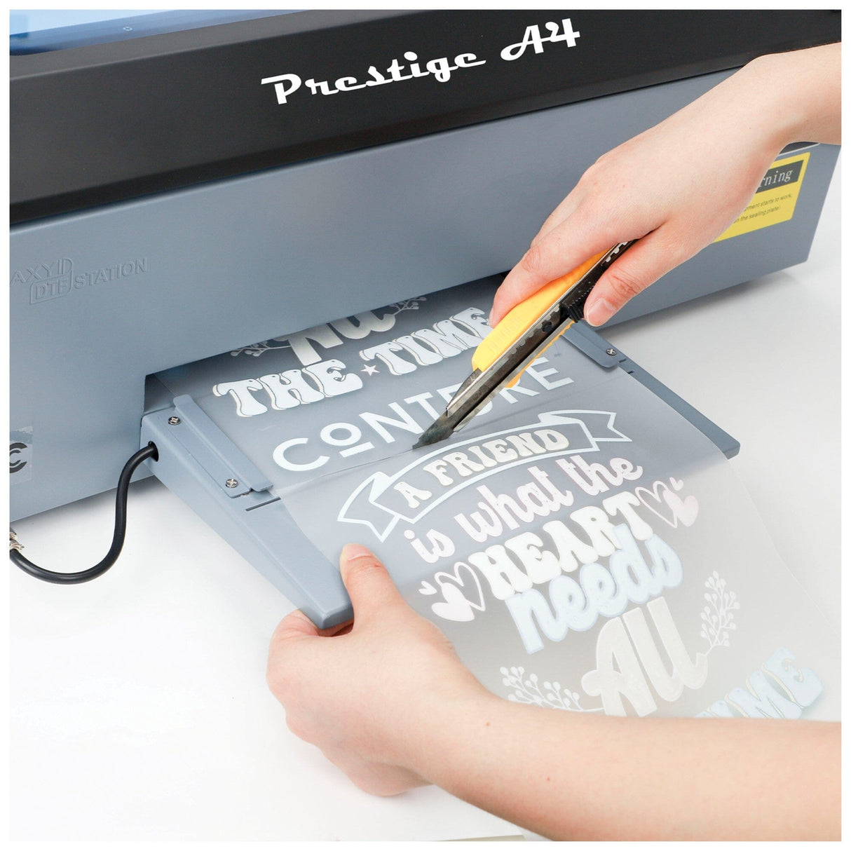 Absolute Toner $123/Month New DTF Station Prestige A4 Shaker Bundle - Advanced, SUPPLIES BUNDLE - Prestige 8.3" Roll DTF Printer And Miro 13 DTF Powder Shaker/Oven DTF printer
