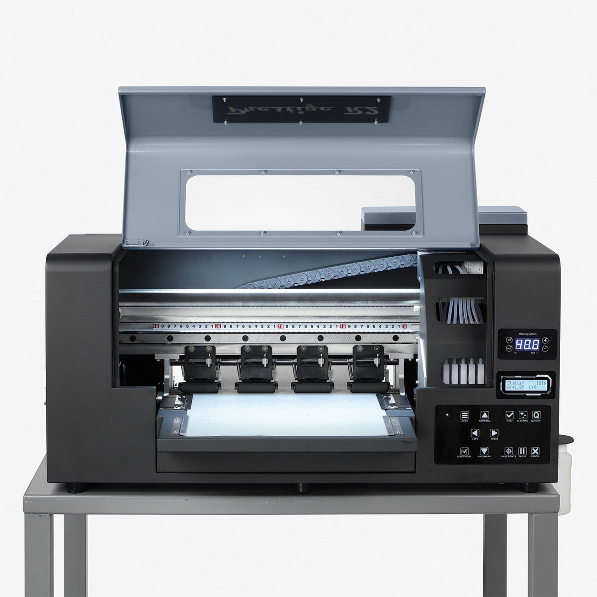$245/Month New DTF Station Prestige R2 Shaker Bundle Containing Prestige R2 DTF Desktop Sized Printer With Miro 13 Max Powder Shaker and Dryer And Phoenix Air 16x20" Inch