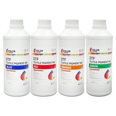 Brand New Color Prime DTF Ink - RGBO 1kg for Prestige XL2 Pro/XL3 - Green (1kg)