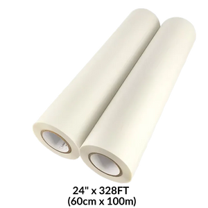 Absolute Toner PK/2 24" ($98ea.) 60cm Premium Double-Sided Hot Peel DTF Transfer Film Roll 328' (60cm x 100m) - Audley Yinstar DTF Transfer Film