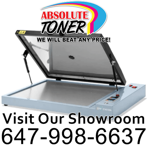 Absolute Toner $283.49/Month (After $450 Saving) Prestige R2 PRO DTF Printer 110V A3 (Dual Epson i1600 Print Heads) With Digirip Software, 16x20" Inch (40x50cm) Curing Oven Phoenix Air, Prisma Auto Clam Slider GS-105HS And Seismo S20 DTF Manual Powder Station DTF printer
