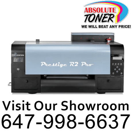 Absolute Toner $276.83/Month (After $450 Saving) Prestige R2 PRO DTF Printer 110V A3 (Dual Epson i1600 Print Heads) With Digirip Software, 16x20" Inch (40x50cm) Curing Oven Phoenix Air, Seismo S20 DTF Manual Powder Station And A3 Prisma Palette Heat Press DTF printer