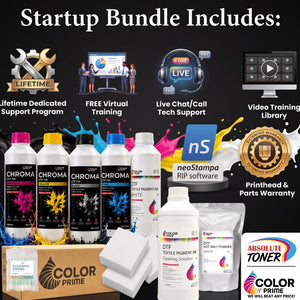 Absolute Toner DTF Station Startup Package – For Prestige A4, R1, R2, R2 Pro DTF printer accessory