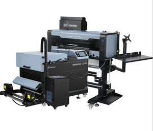 Absolute Toner $398/Month 9-Colour BUNDLE 24" Prestige XL2 PRO New DTF Station Printer with  Automatic Powder Applicator/Shaker/Oven with Seismo L24R Auto Recirculating Shaker-220V DTF printer