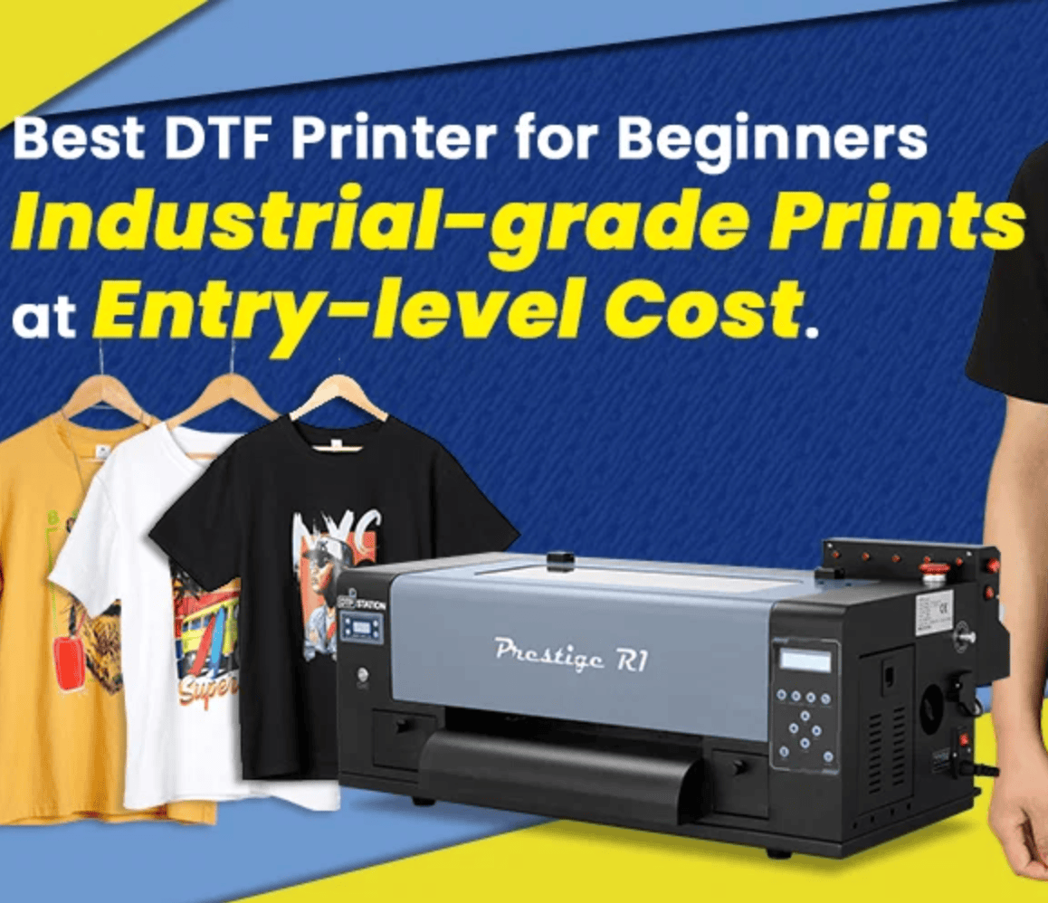 Absolute Toner New Prestige R1 13" DTF Printer Bundle - Includes Prestige R1 DTF Printer, Startup Package and Compatible Machine Options DTF printer