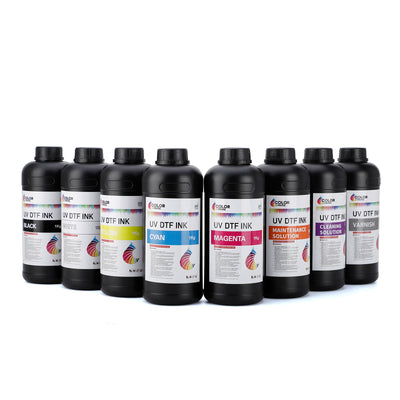 Brand New Color Prime UV DTF Ink & Varnish - Black (1kg)